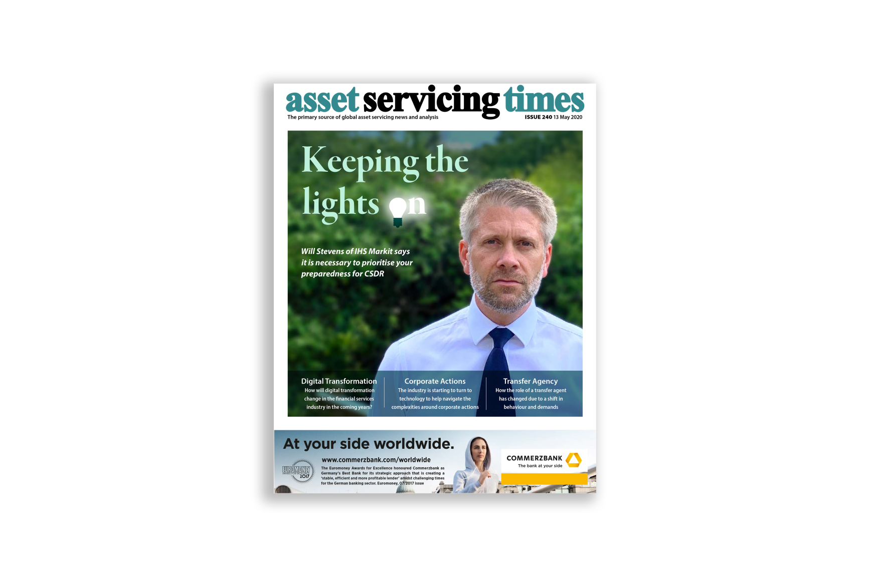 Asset Servicing Times Myles Milston interview April 2020